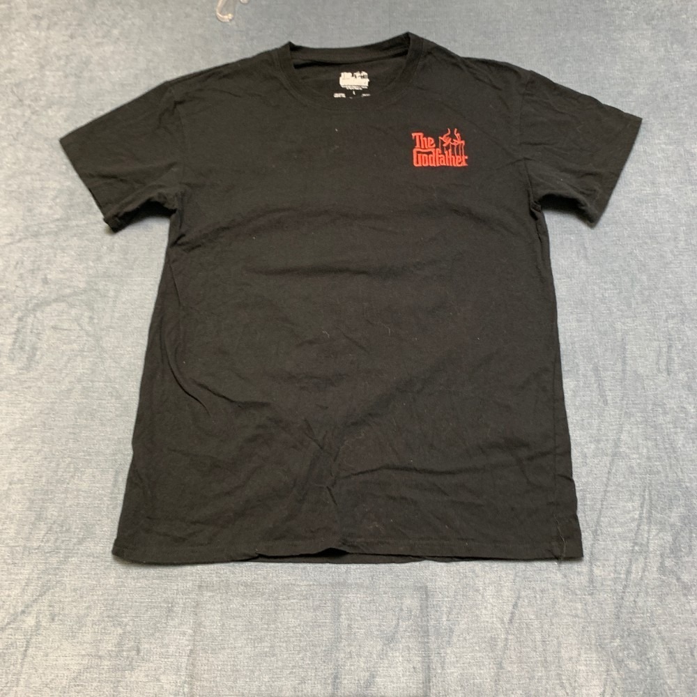 The Godfather Honor Loyalty Family T Shirt Mens Large Dark Gray Cotton Graphic